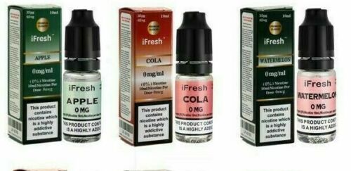 Pack Of 3 IFresh 10ml E-Liquid