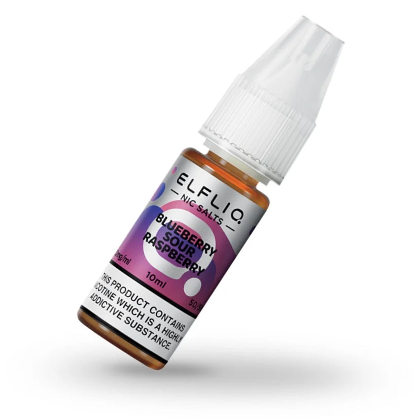 Blueberry Sour Raspberry Elfliq 10ml Nic Salt | 5 for £10