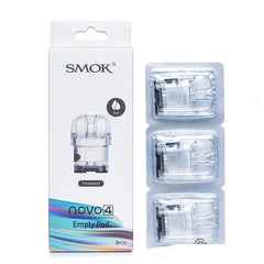 SMOK Novo 4 Empty Replacement Pods | Pack Of 3