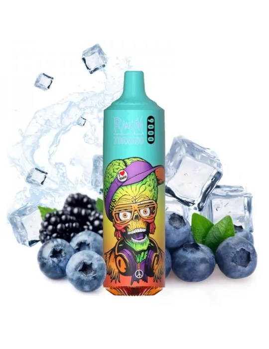 Bluelicious Ice Rick And Morty Vape 9000 Disposable Vape