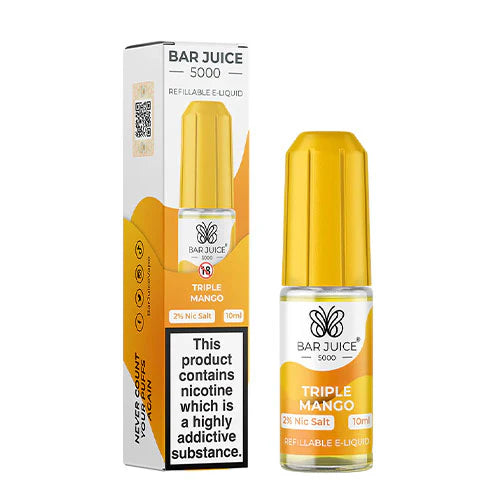 Triple Mango Bar Juice 5000 Nic Salt E-Liquid | 4 for £10