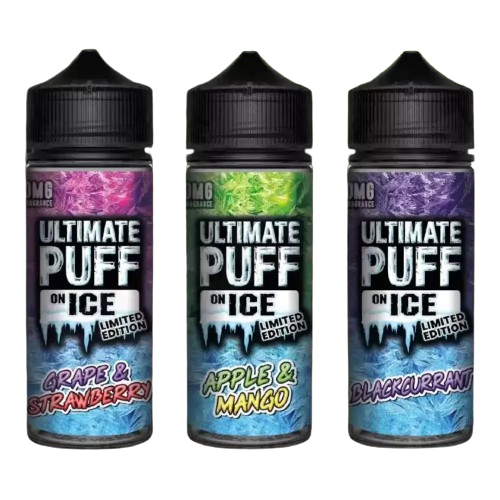 Ultimate Puff Ice Range Shortfill 100ml E-Liquid