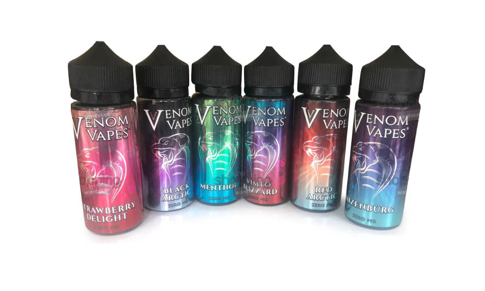 Pack of 3 Venom Vapes 10ml E-Liquid