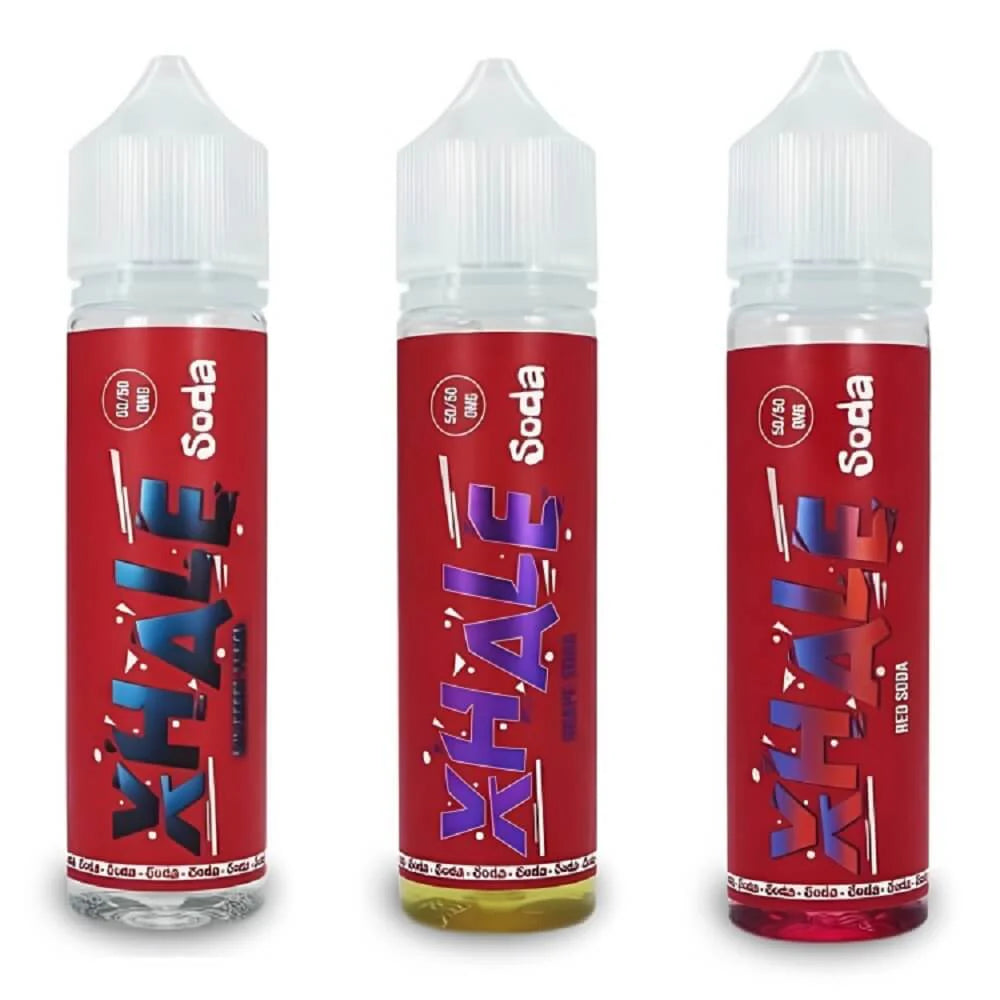 Xhale Shortfill Soda Range 50ml E-Liquid